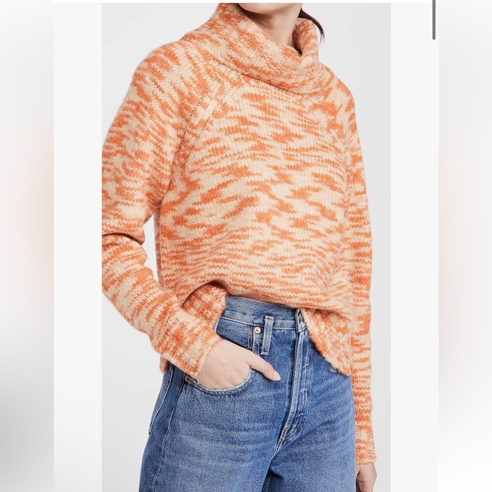 JOIE KAINE SPACEDYE ALPACA/WOOL BLEND CHUNKY SWEATER ❤️NWT IN STORES❤️